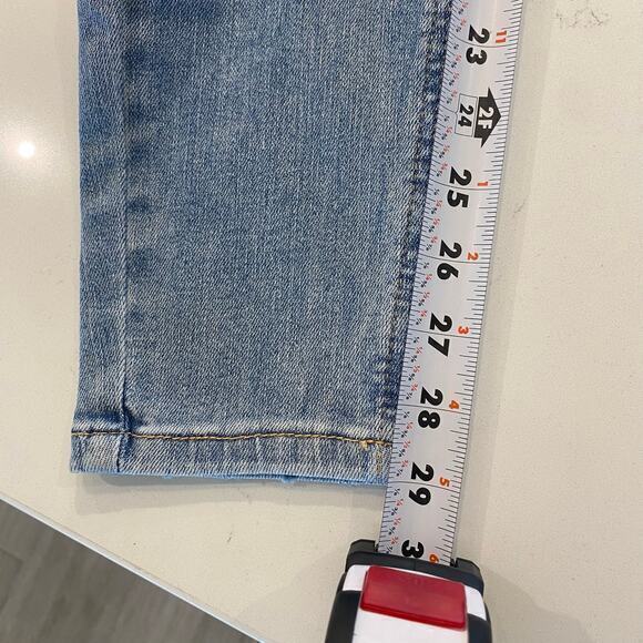 Judy Blue Distressed Skinny Jeans Size 9 /29 - Picture 10 of 10